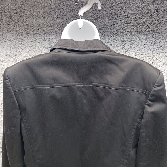 Worthington Stretch Woman's 10 Blazer. Shoulder Pads, 2 Button Front. 80's, Y2K. - Picture 3 of 13